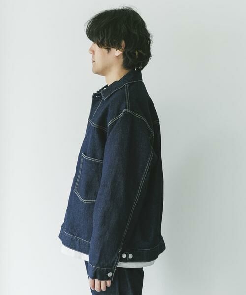 URBAN RESEARCH DOORS / アーバンリサーチ ドアーズ Gジャン・デニムジャケット | 13.3oz デニムジャケット | 詳細10