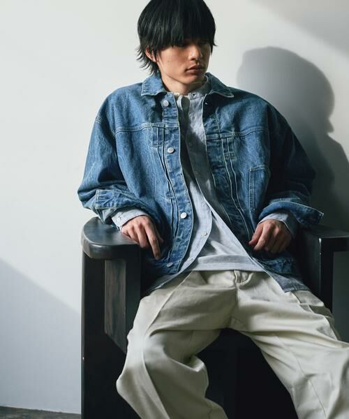 URBAN RESEARCH DOORS / アーバンリサーチ ドアーズ Gジャン・デニムジャケット | USED 13.3oz デニムジャケット | 詳細1