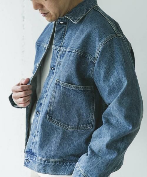 URBAN RESEARCH DOORS / アーバンリサーチ ドアーズ Gジャン・デニムジャケット | USED 13.3oz デニムジャケット | 詳細10
