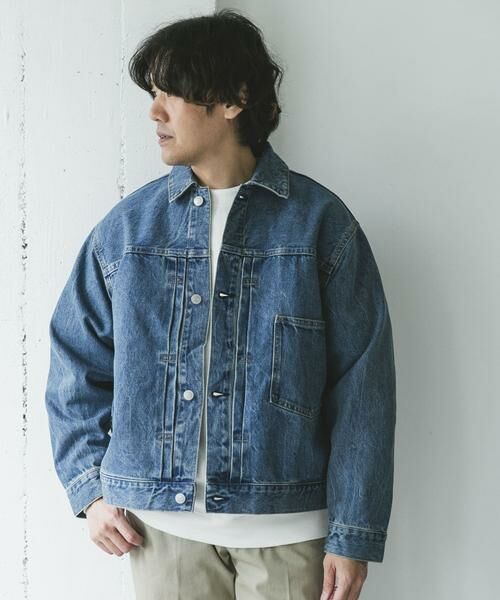 URBAN RESEARCH DOORS / アーバンリサーチ ドアーズ Gジャン・デニムジャケット | USED 13.3oz デニムジャケット | 詳細11