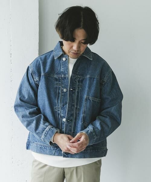 URBAN RESEARCH DOORS / アーバンリサーチ ドアーズ Gジャン・デニムジャケット | USED 13.3oz デニムジャケット | 詳細12