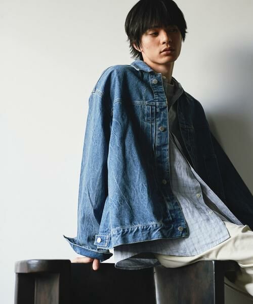 URBAN RESEARCH DOORS / アーバンリサーチ ドアーズ Gジャン・デニムジャケット | USED 13.3oz デニムジャケット | 詳細2