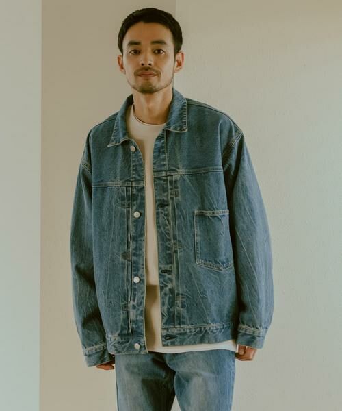 URBAN RESEARCH DOORS / アーバンリサーチ ドアーズ Gジャン・デニムジャケット | USED 13.3oz デニムジャケット | 詳細20