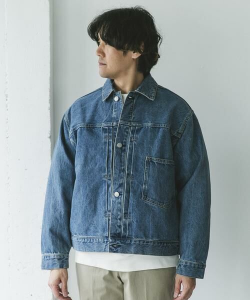 URBAN RESEARCH DOORS / アーバンリサーチ ドアーズ Gジャン・デニムジャケット | USED 13.3oz デニムジャケット | 詳細22