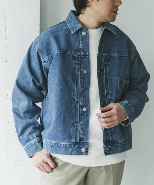 URBAN RESEARCH DOORS / アーバンリサーチ ドアーズ Gジャン・デニムジャケット | USED 13.3oz デニムジャケット | 詳細9