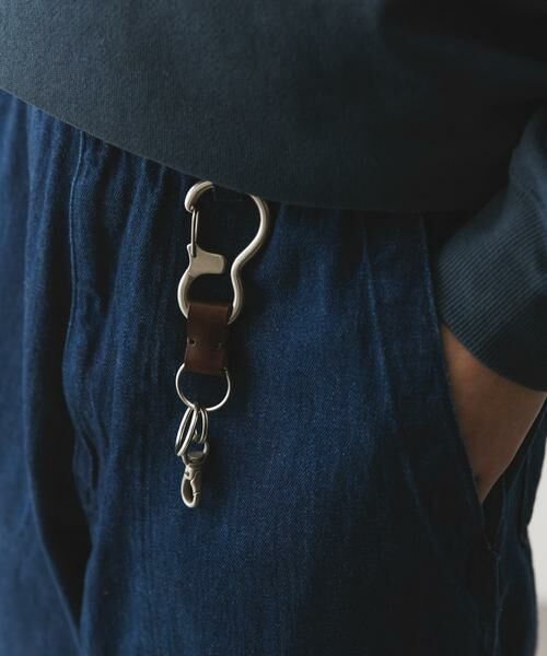 URBAN RESEARCH DOORS / アーバンリサーチ ドアーズ その他小物 | コンビレザーカラビナキーリング | 詳細6