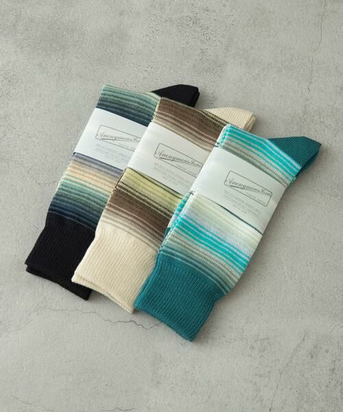 URBAN RESEARCH DOORS / アーバンリサーチ ドアーズ ソックス | 『別注』Anonymous Ism×DOORS　サラペボーダークルー | 詳細1