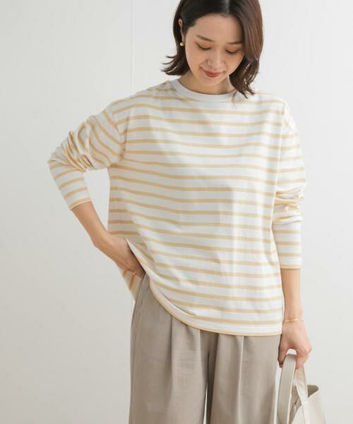 URBAN RESEARCH DOORS / アーバンリサーチ ドアーズ Tシャツ | ボーダーワイドプルオーバー | 詳細1