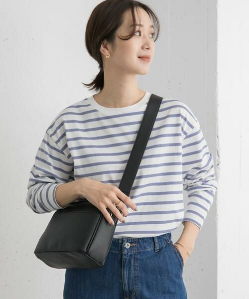 URBAN RESEARCH DOORS / アーバンリサーチ ドアーズ Tシャツ | ボーダーワイドプルオーバー | 詳細14