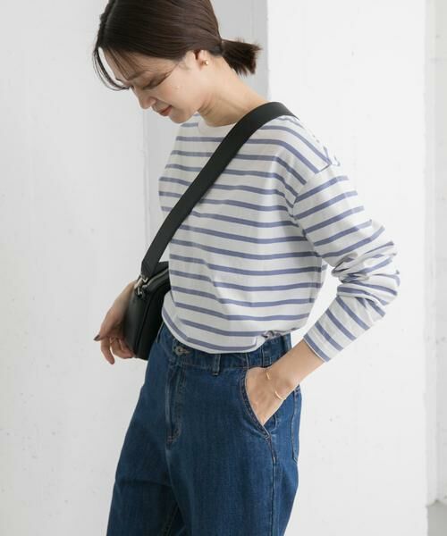 URBAN RESEARCH DOORS / アーバンリサーチ ドアーズ Tシャツ | ボーダーワイドプルオーバー | 詳細16