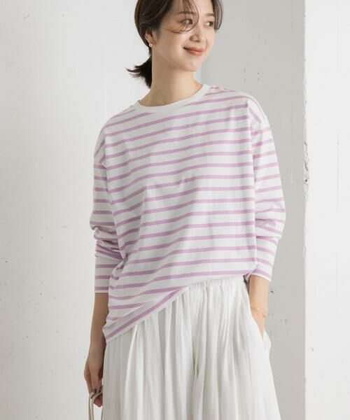 URBAN RESEARCH DOORS / アーバンリサーチ ドアーズ Tシャツ | ボーダーワイドプルオーバー | 詳細27