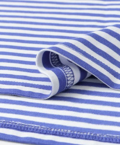 URBAN RESEARCH DOORS / アーバンリサーチ ドアーズ Tシャツ | ラウンドヘムボーダーロングTシャツ | 詳細11