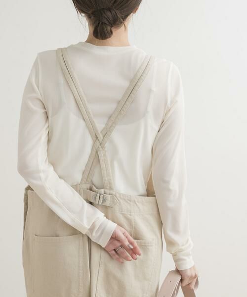 URBAN RESEARCH DOORS / アーバンリサーチ ドアーズ Tシャツ | チュールロングTシャツ | 詳細4