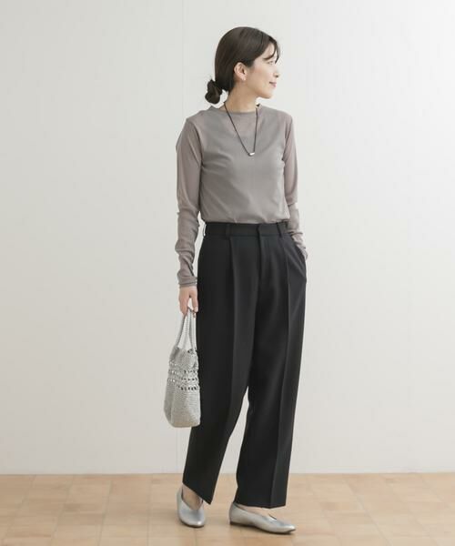 URBAN RESEARCH DOORS / アーバンリサーチ ドアーズ Tシャツ | チュールロングTシャツ | 詳細22