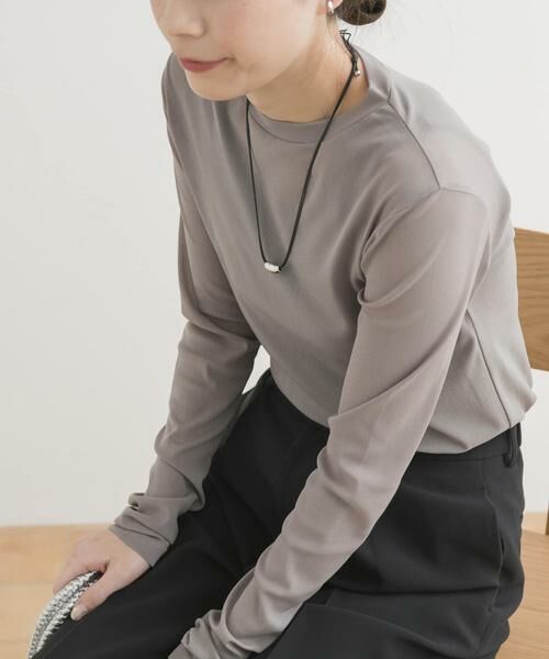 URBAN RESEARCH DOORS / アーバンリサーチ ドアーズ Tシャツ | チュールロングTシャツ | 詳細24