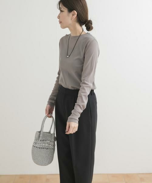 URBAN RESEARCH DOORS / アーバンリサーチ ドアーズ Tシャツ | チュールロングTシャツ | 詳細18