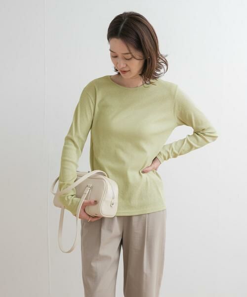 URBAN RESEARCH DOORS / アーバンリサーチ ドアーズ Tシャツ | ドライタッチテレコロングTシャツ | 詳細2