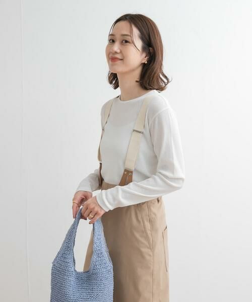 URBAN RESEARCH DOORS / アーバンリサーチ ドアーズ Tシャツ | ドライタッチテレコロングTシャツ | 詳細17