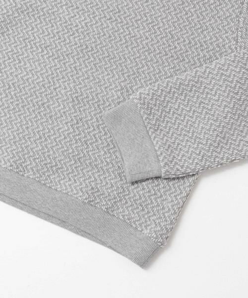 URBAN RESEARCH DOORS / アーバンリサーチ ドアーズ スウェット | ラフィージグザグインレイプルオーバー | 詳細10