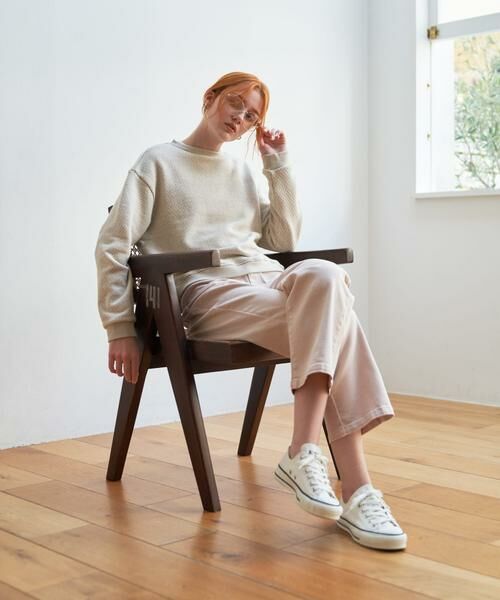 URBAN RESEARCH DOORS / アーバンリサーチ ドアーズ スウェット | ラフィージグザグインレイプルオーバー | 詳細23