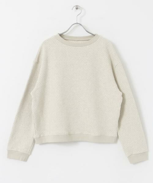 URBAN RESEARCH DOORS / アーバンリサーチ ドアーズ スウェット | ラフィージグザグインレイプルオーバー | 詳細25