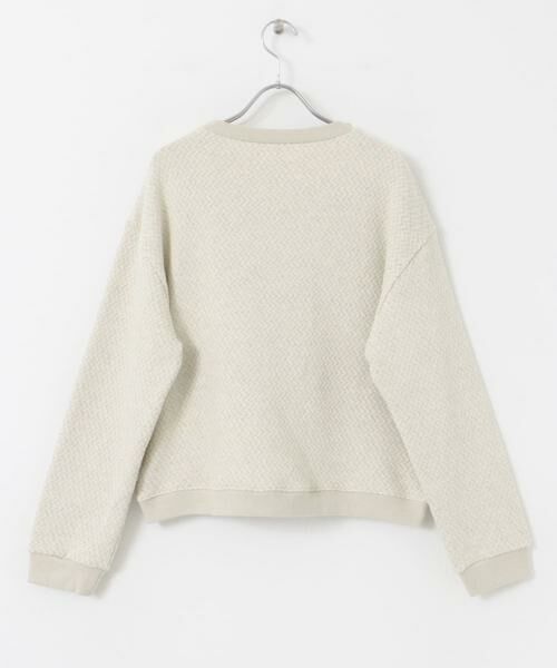 URBAN RESEARCH DOORS / アーバンリサーチ ドアーズ スウェット | ラフィージグザグインレイプルオーバー | 詳細26