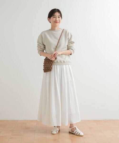 URBAN RESEARCH DOORS / アーバンリサーチ ドアーズ スウェット | ラフィージグザグインレイプルオーバー | 詳細15