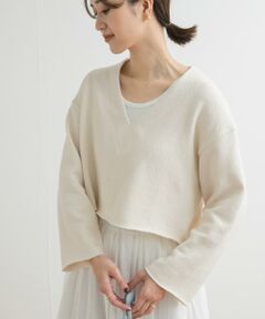 URBAN RESEARCH DOORS / アーバンリサーチ ドアーズ Tシャツ | ミドルインレイVネックプルオーバー