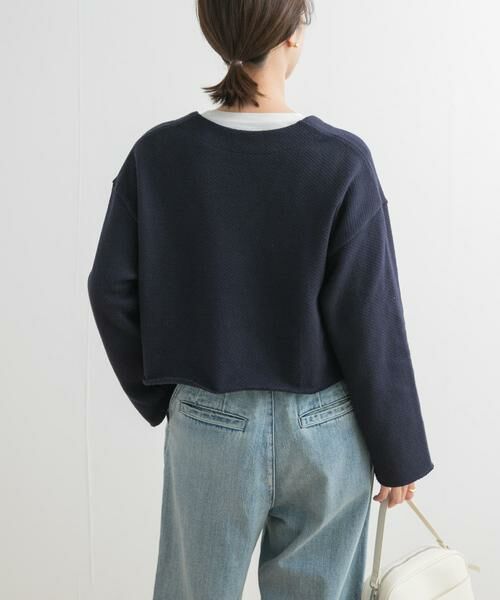 URBAN RESEARCH DOORS / アーバンリサーチ ドアーズ Tシャツ | ミドルインレイVネックプルオーバー | 詳細8