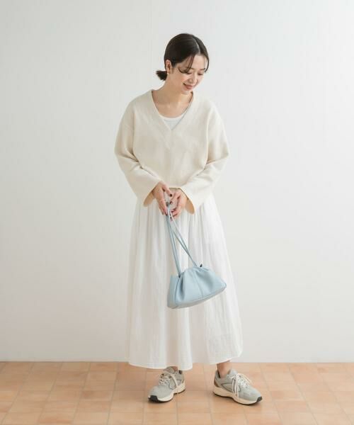 URBAN RESEARCH DOORS / アーバンリサーチ ドアーズ Tシャツ | ミドルインレイVネックプルオーバー | 詳細29