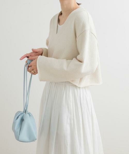 URBAN RESEARCH DOORS / アーバンリサーチ ドアーズ Tシャツ | ミドルインレイVネックプルオーバー | 詳細23