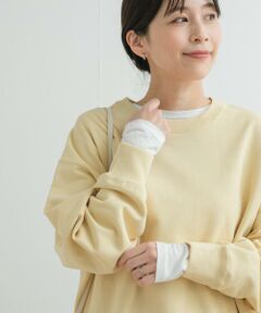 URBAN RESEARCH DOORS / アーバンリサーチ ドアーズ Tシャツ | リネン混シアーロングTシャツ