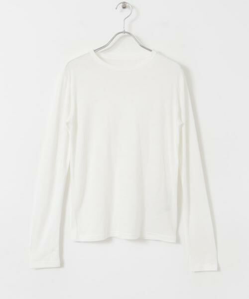 URBAN RESEARCH DOORS / アーバンリサーチ ドアーズ Tシャツ | リネン混シアーロングTシャツ | 詳細5