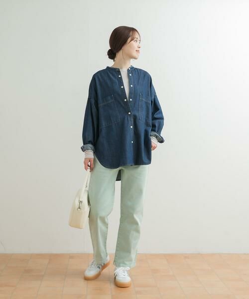 URBAN RESEARCH DOORS / アーバンリサーチ ドアーズ Tシャツ | リネン混シアーロングTシャツ | 詳細8