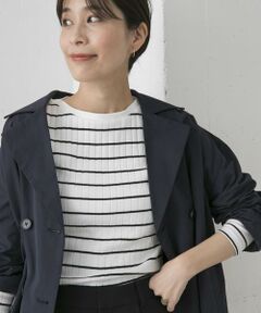 URBAN RESEARCH DOORS / アーバンリサーチ ドアーズ Tシャツ | 針抜き長袖カットソー