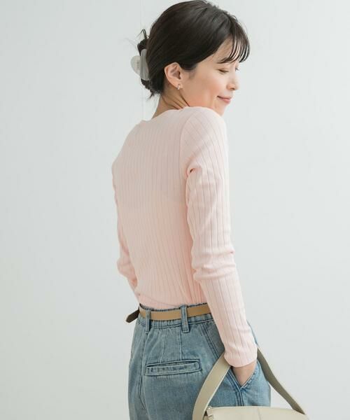 URBAN RESEARCH DOORS / アーバンリサーチ ドアーズ Tシャツ | 針抜き長袖カットソー | 詳細10