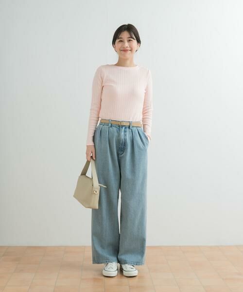 URBAN RESEARCH DOORS / アーバンリサーチ ドアーズ Tシャツ | 針抜き長袖カットソー | 詳細12