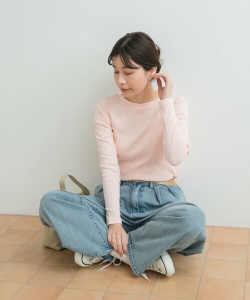 URBAN RESEARCH DOORS / アーバンリサーチ ドアーズ Tシャツ | 針抜き長袖カットソー | 詳細3