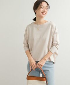 URBAN RESEARCH DOORS / アーバンリサーチ ドアーズ Tシャツ | コットンバックタック7分袖プルオーバー