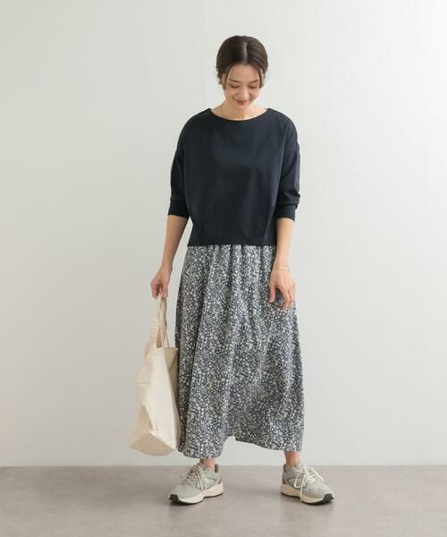 URBAN RESEARCH DOORS / アーバンリサーチ ドアーズ Tシャツ | コットンバックタック7分袖プルオーバー | 詳細28