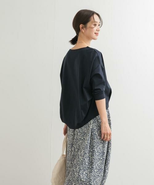 URBAN RESEARCH DOORS / アーバンリサーチ ドアーズ Tシャツ | コットンバックタック7分袖プルオーバー | 詳細27