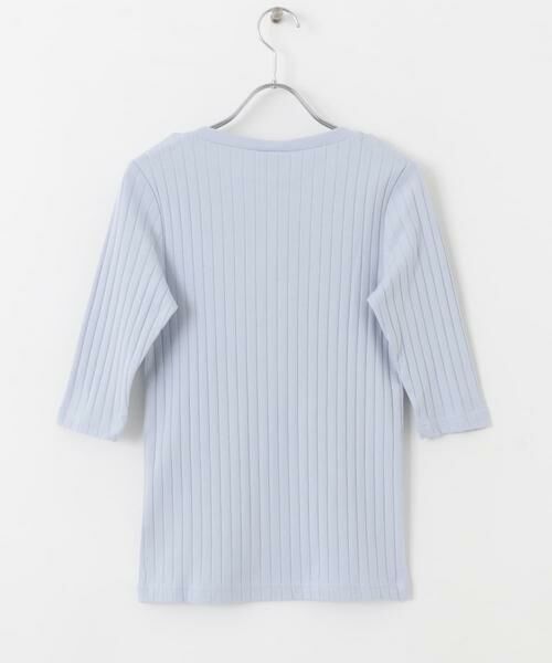 URBAN RESEARCH DOORS / アーバンリサーチ ドアーズ Tシャツ | 針抜き6分袖カットソー | 詳細10