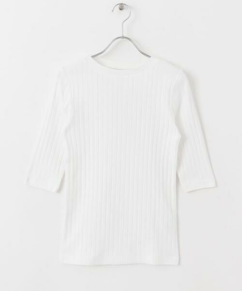 URBAN RESEARCH DOORS / アーバンリサーチ ドアーズ Tシャツ | 針抜き6分袖カットソー | 詳細23