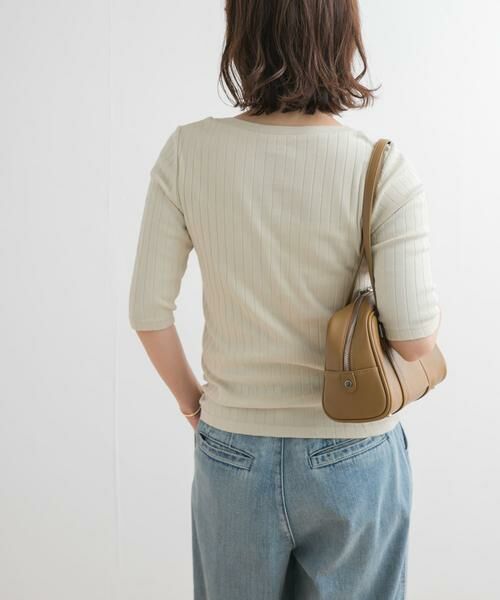 URBAN RESEARCH DOORS / アーバンリサーチ ドアーズ Tシャツ | 針抜き6分袖カットソー | 詳細27