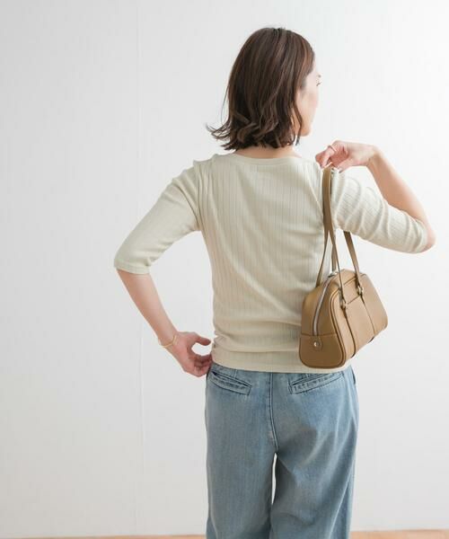 URBAN RESEARCH DOORS / アーバンリサーチ ドアーズ Tシャツ | 針抜き6分袖カットソー | 詳細28