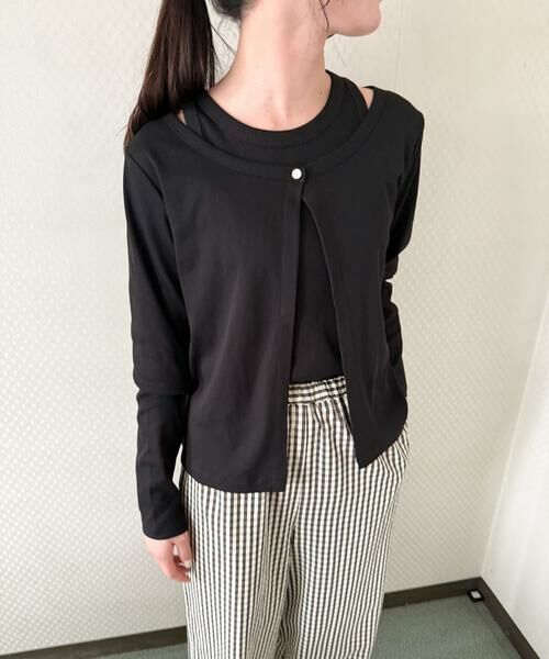 URBAN RESEARCH DOORS / アーバンリサーチ ドアーズ カーディガン・ボレロ | アメスリタンクトップセットカーディガン | 詳細16