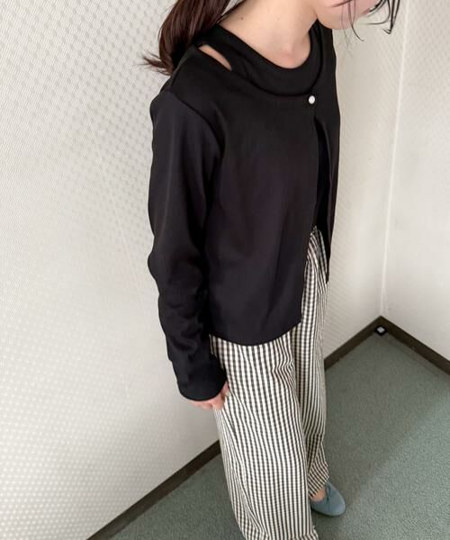 URBAN RESEARCH DOORS / アーバンリサーチ ドアーズ カーディガン・ボレロ | アメスリタンクトップセットカーディガン | 詳細19