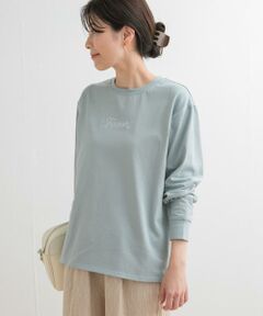 URBAN RESEARCH DOORS / アーバンリサーチ ドアーズ Tシャツ | ロゴ刺繍プルオーバー