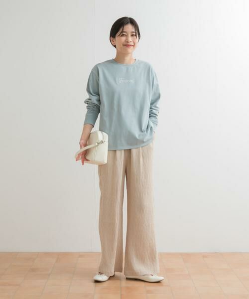 URBAN RESEARCH DOORS / アーバンリサーチ ドアーズ Tシャツ | ロゴ刺繍プルオーバー | 詳細10