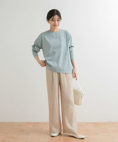 URBAN RESEARCH DOORS / アーバンリサーチ ドアーズ Tシャツ | ロゴ刺繍プルオーバー | 詳細11